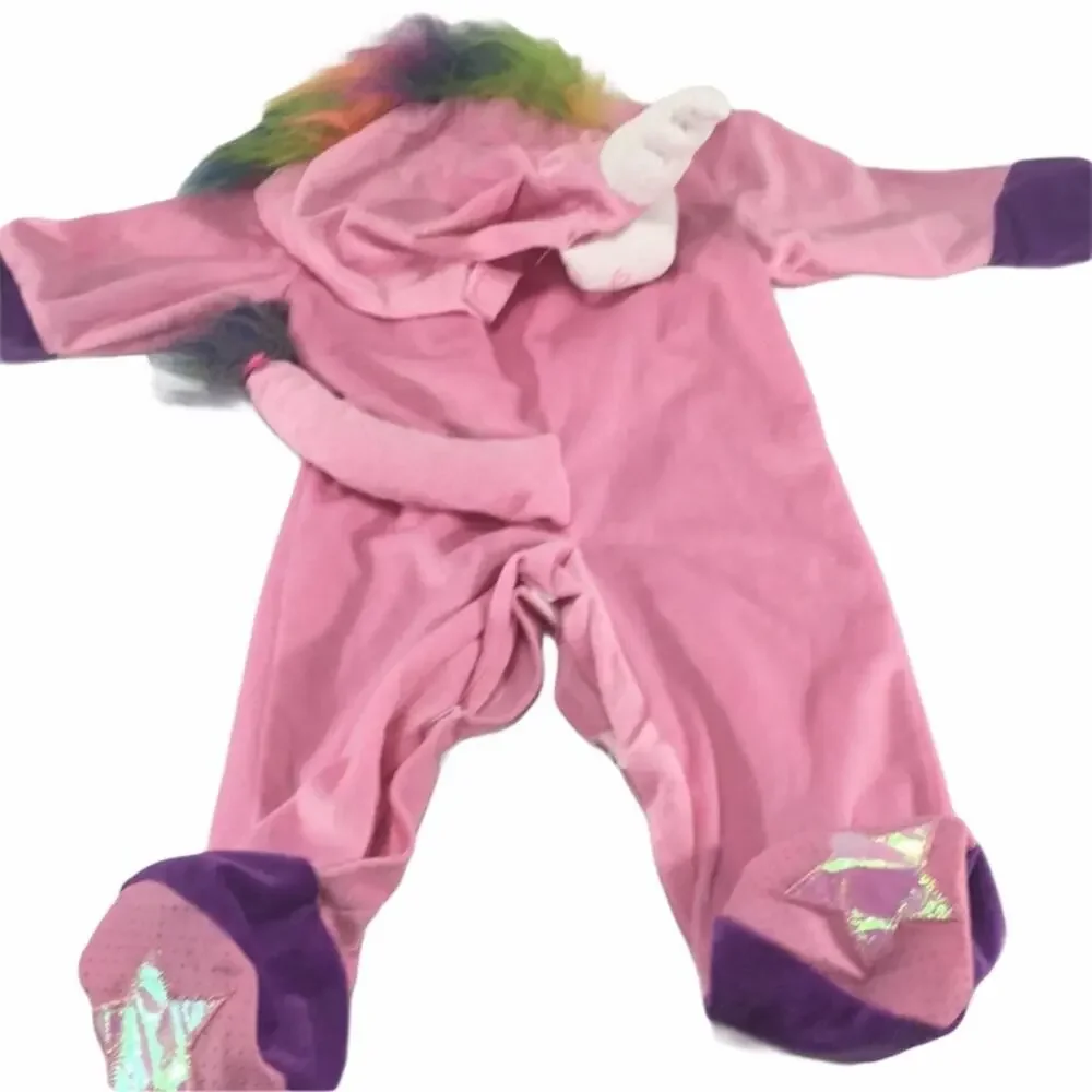 Rubie’s Unicorn Costume Pink Purple Size 12-18 Months